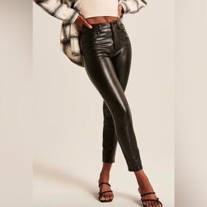 Abercrombie & Fitch | Vegan Leather Pants